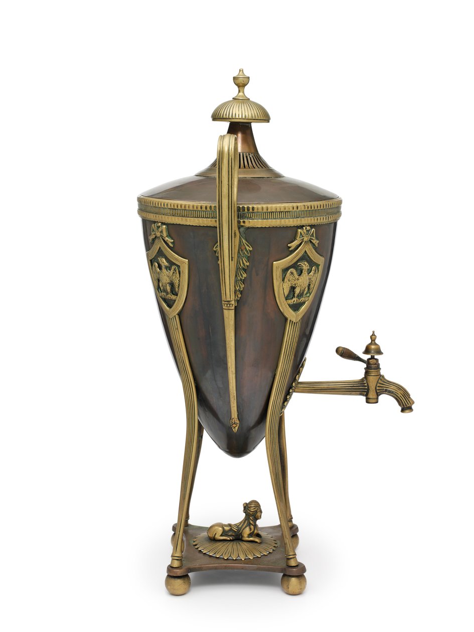 Napoleons samovar, ca. 1815 (urne, kaffe) av School Russian
