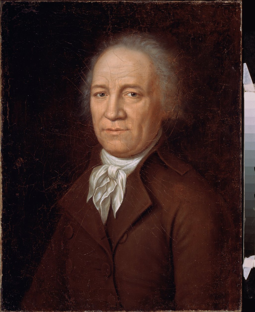 Portrett av bonden Andrei Bolotov (1738-1833). Maleri av en russisk mester, olje på lerret, slutten av 1700-tallet. Statens historiske museum, Moskva. av School Russian