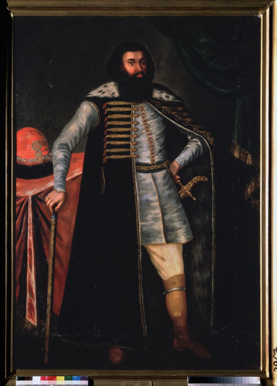 Portrett av grev Ivan Repnin (?). Maleri av en russisk mester, olje på lerret, 2. halvdel av 1600-tallet. Gammel russisk kunst. Statens russiske museum, St. Petersburg. av School Russian