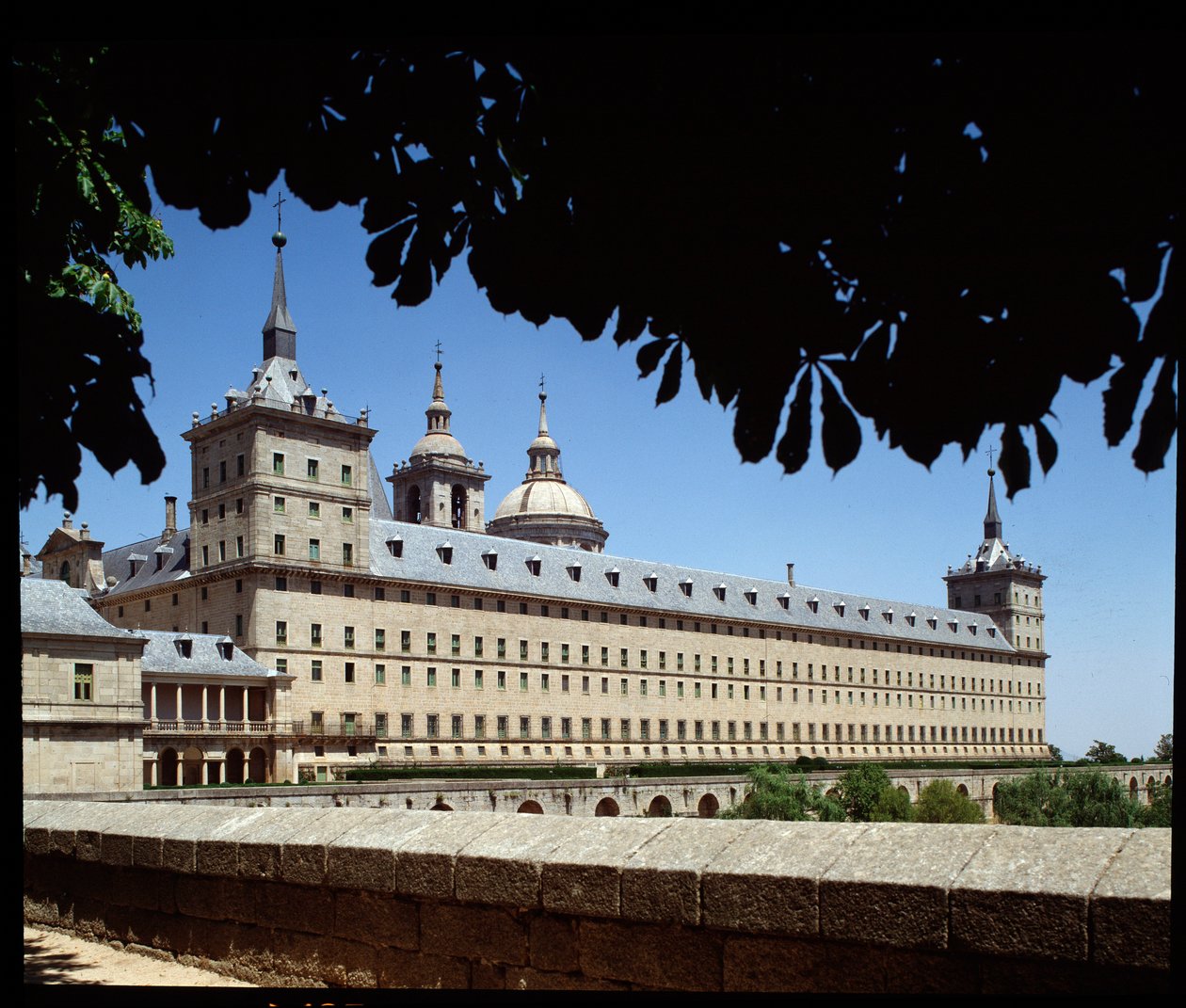 Utsikt over Royal Seat av School Spanish