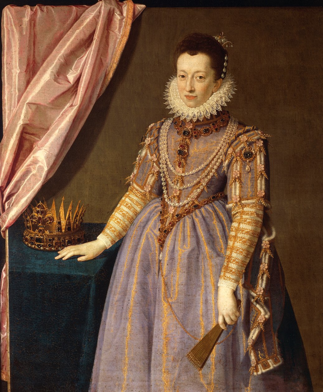 Portrett av Christine av Lorraine, kone til storhertug Ferdinando I de 