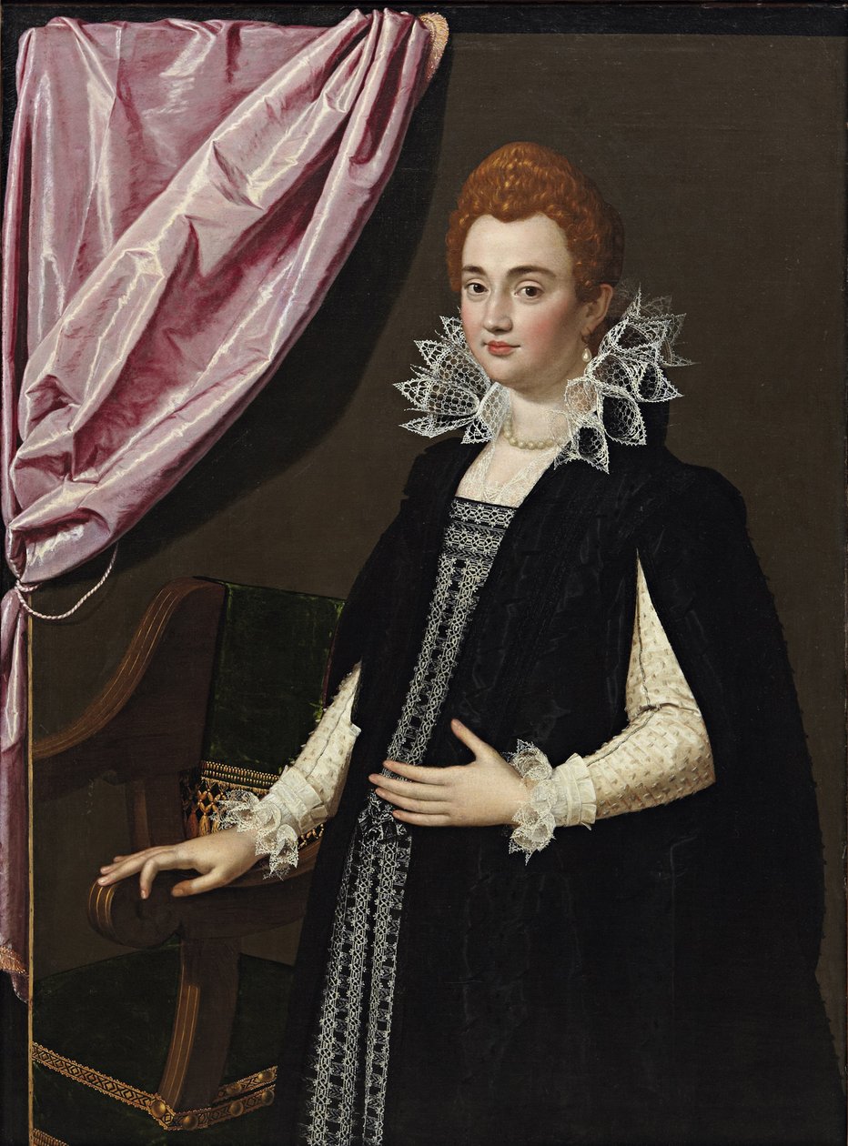 Portrett av Marie de Medici 1575-1642 av Scipione Pulzone
