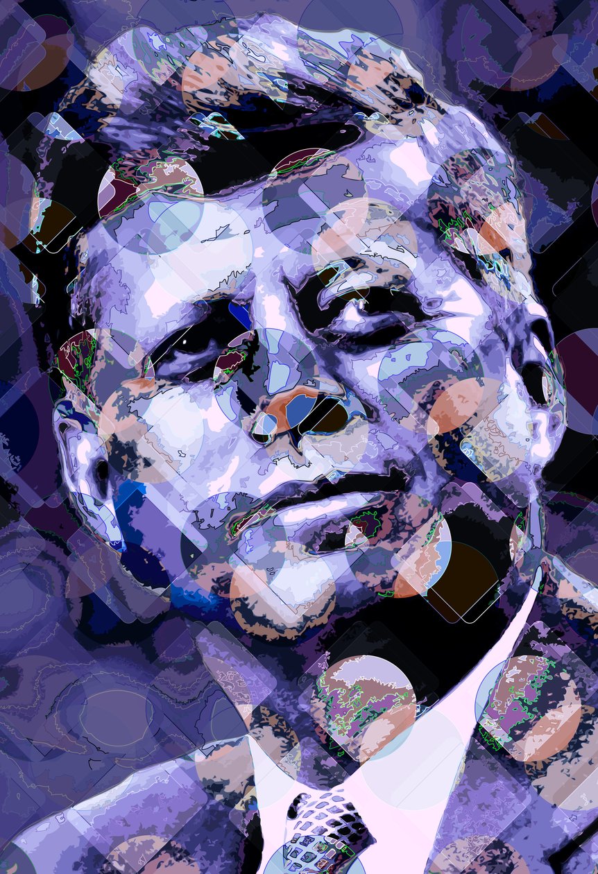 John F Kennedy, 2013 (digital) av Scott J. Davis