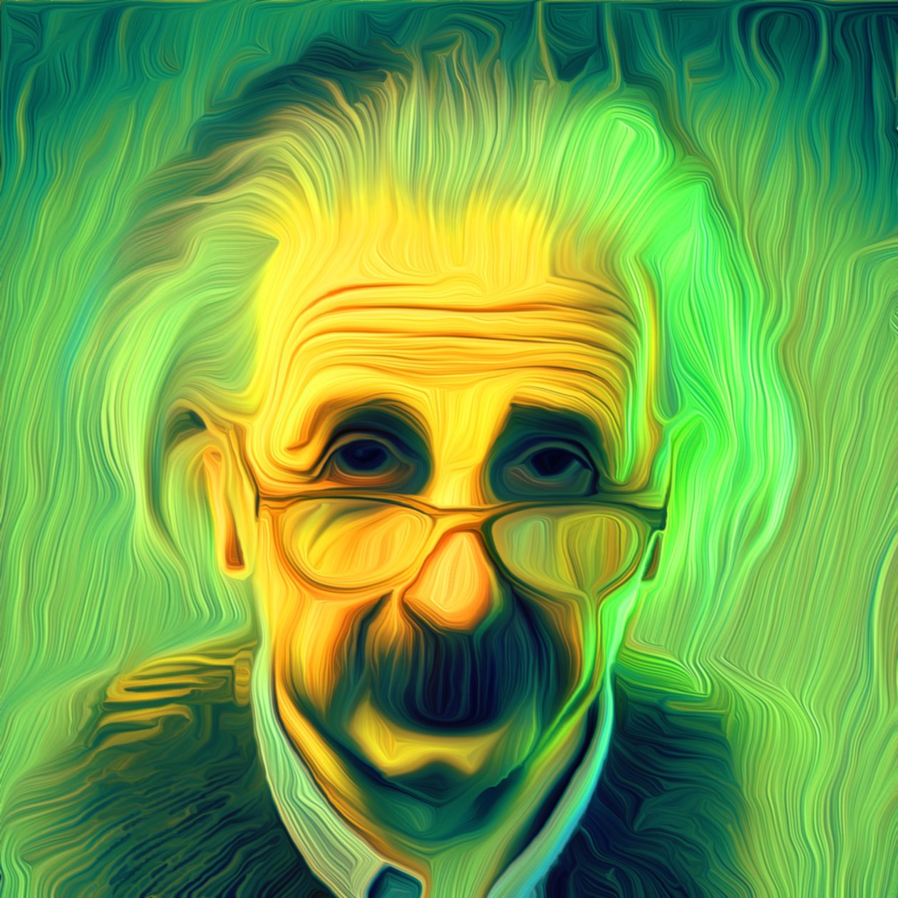 Albert Einstein 1 av Scott J. Davis