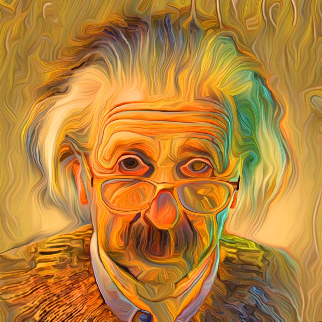 Albert Einstein 3 av Scott J. Davis
