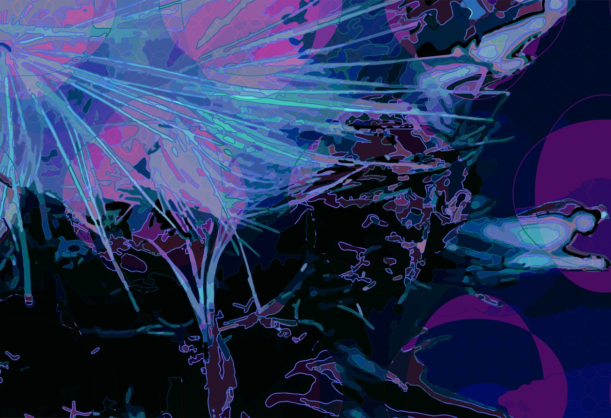 Artichoke_abst_horz5 (digital) av Scott J. Davis