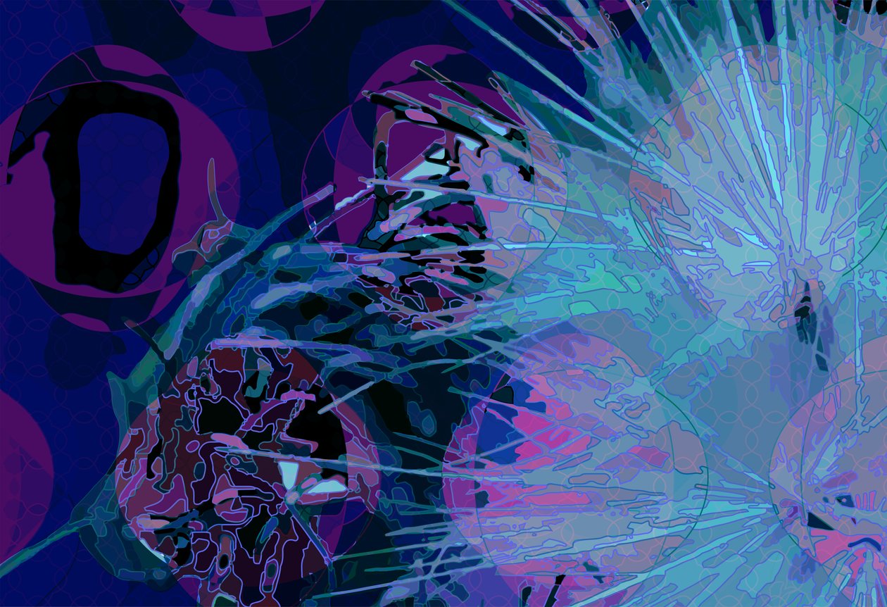 Artichoke_abst_horz9 (digital) av Scott J. Davis
