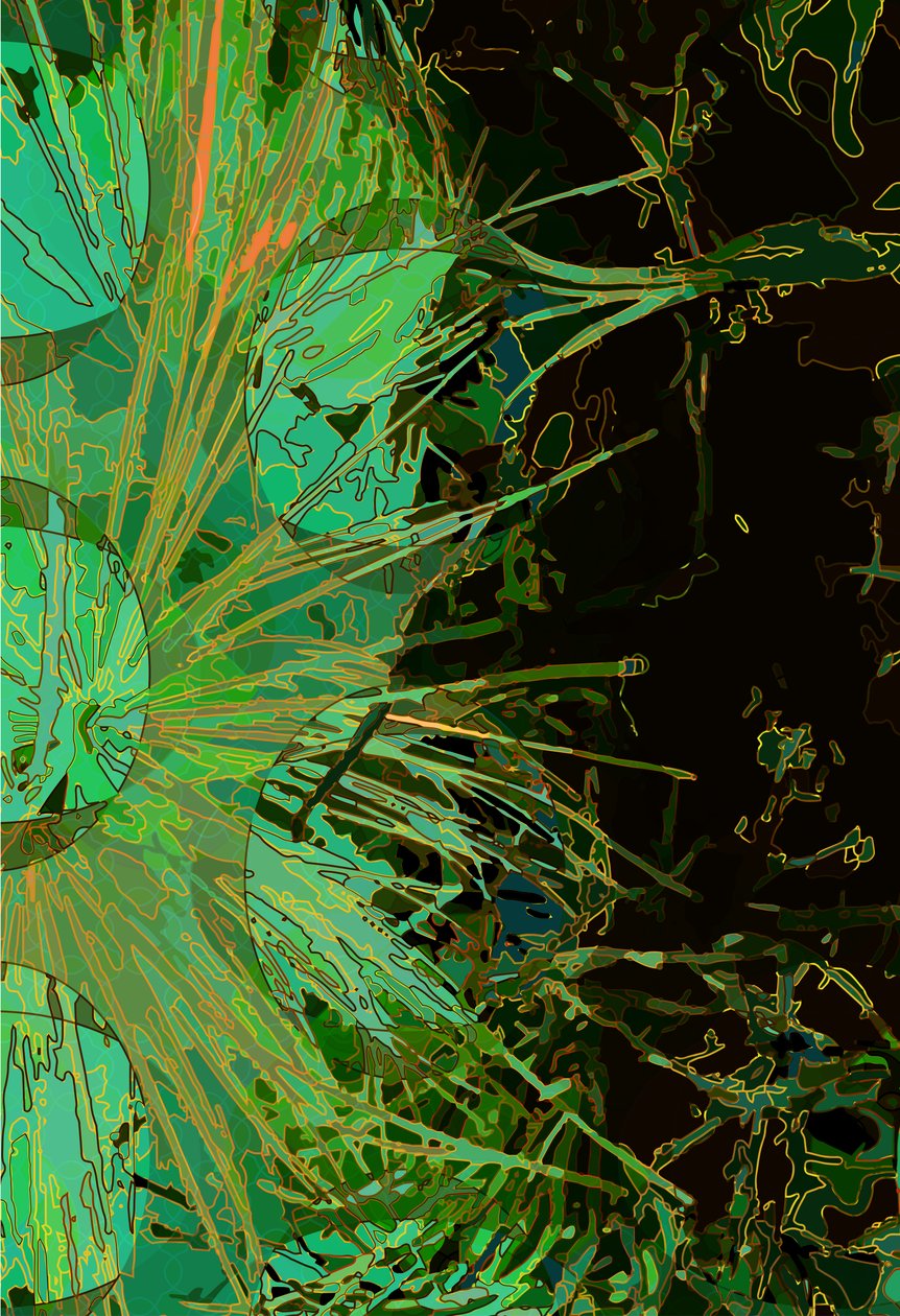 Artichoke_abst_vert2 (digital) av Scott J. Davis