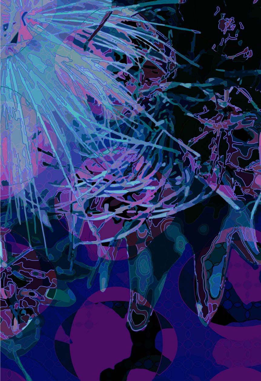 Artichoke_abst_vert3 (digital) av Scott J. Davis