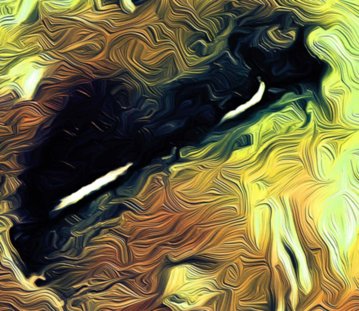 Eyes, 2021 (digital) av Scott J. Davis