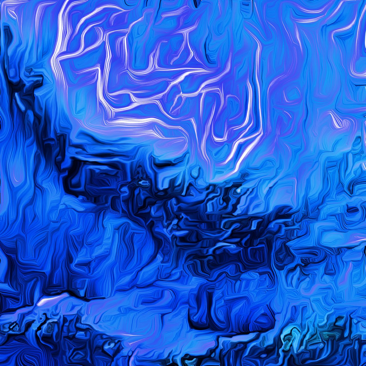 Skogbrann, 2021 (digital) av Scott J. Davis