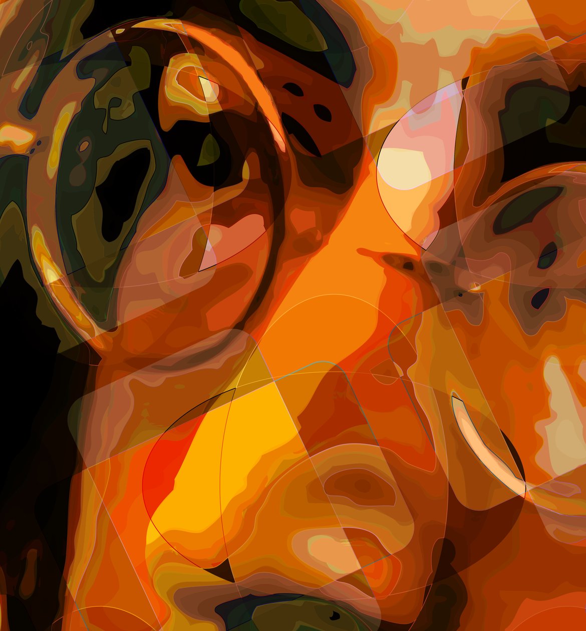 John Lennon eye, 2012 (digital) av Scott J. Davis