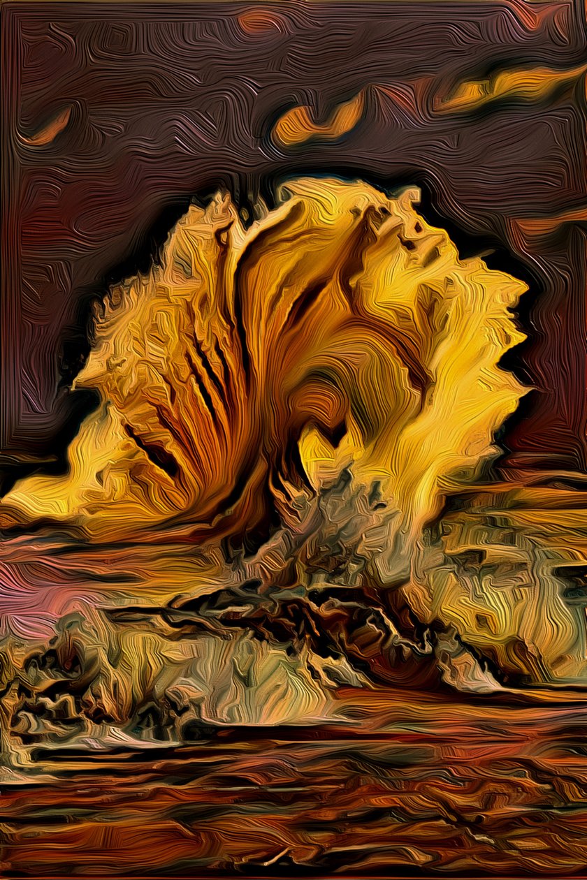 Bølge, 2021 av Scott J. Davis