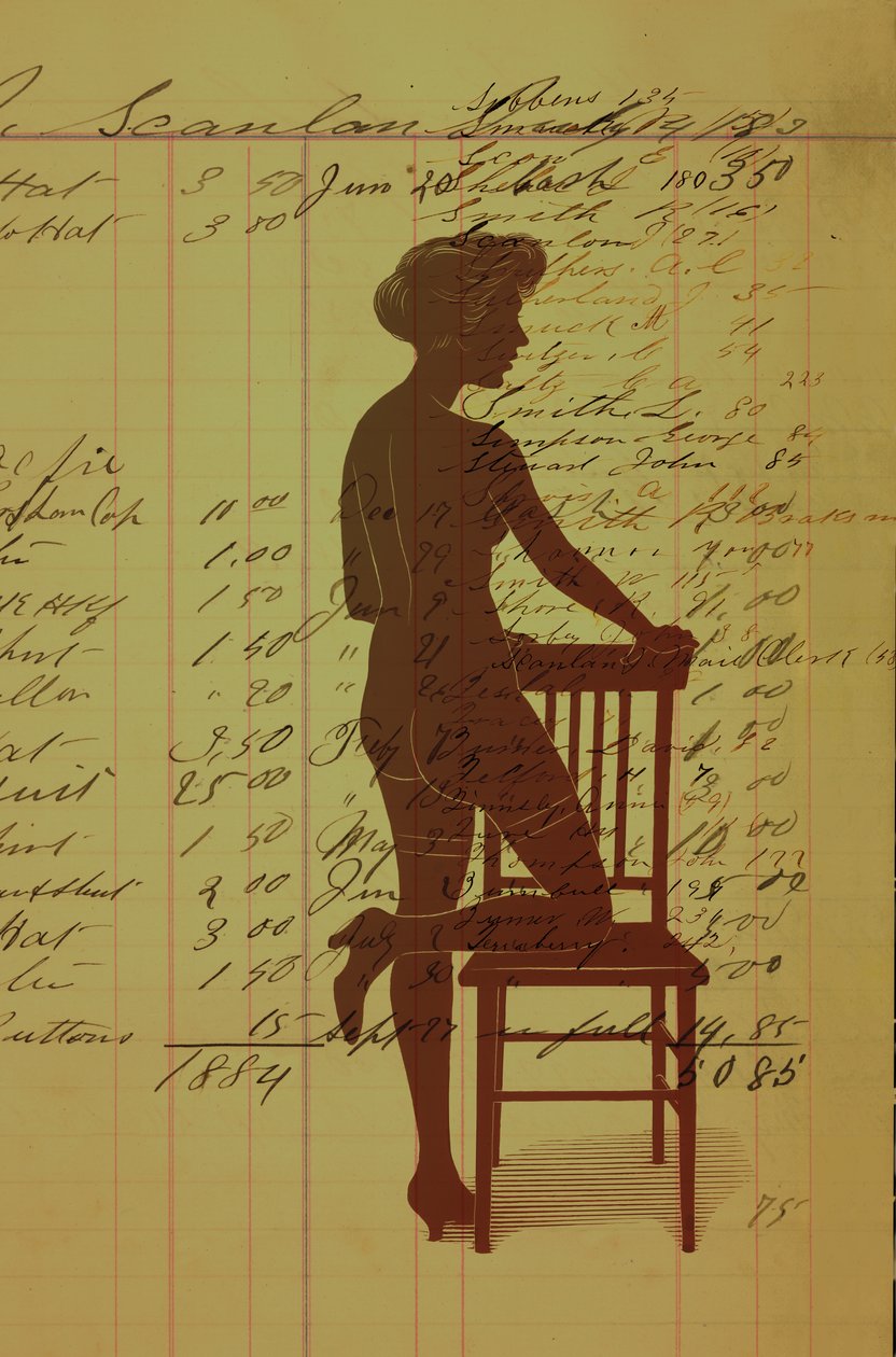 Fru Warrens yrke, 2006 (skrapebrett, digitalt fargelagt) av Scott McKowen