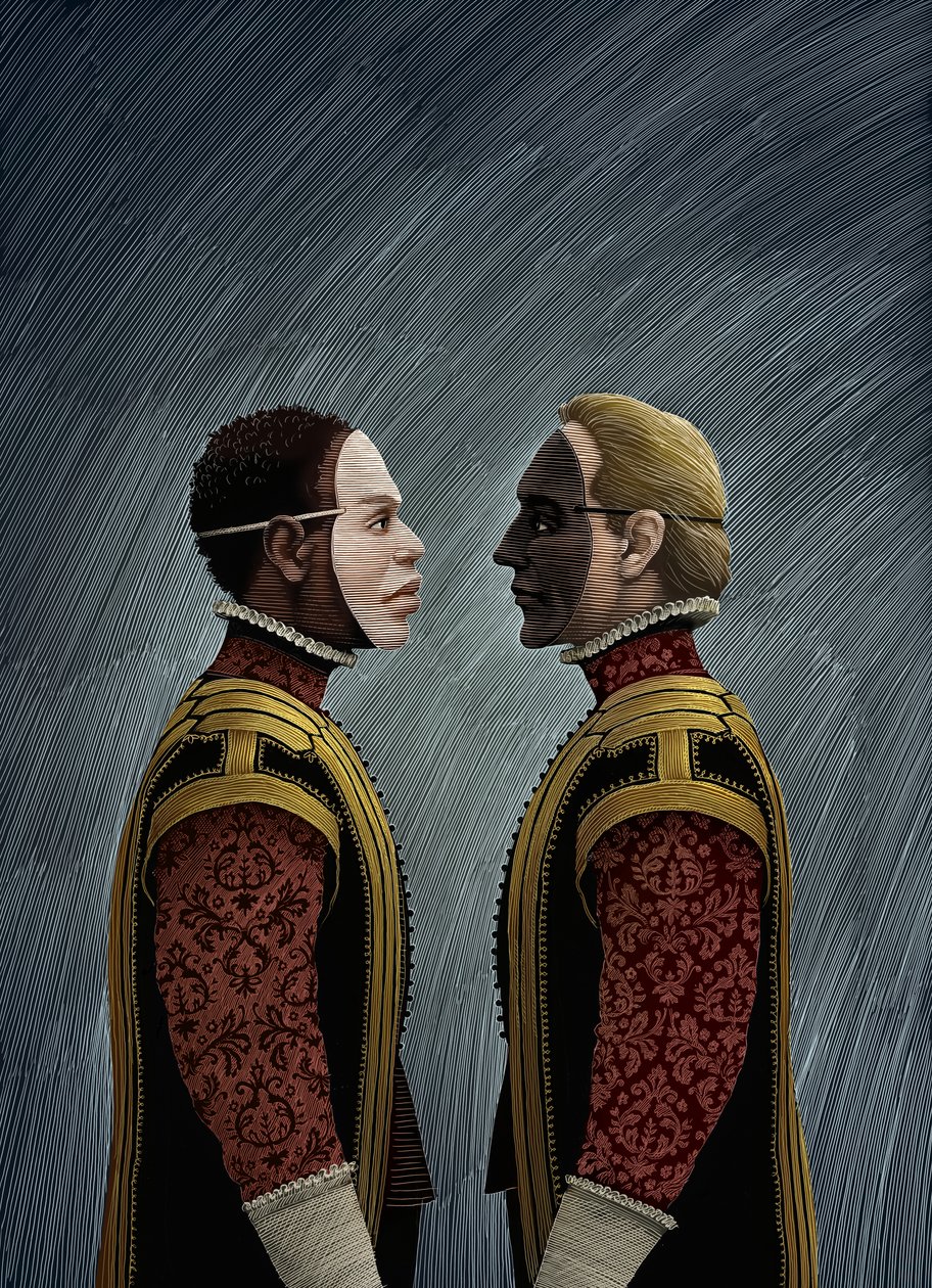 Red Velvet, 2016 (skrapebrett, fargelagt digitalt) av Scott McKowen