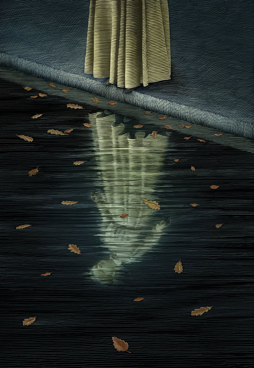 Rosmersholm, 2010 (skrapebrett, digitalt fargelagt) av Scott McKowen