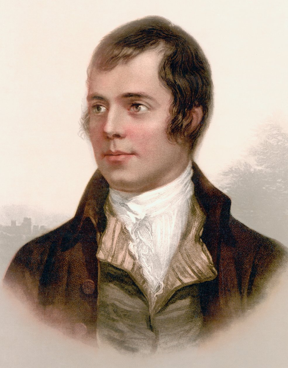 Robert Burns, etter et trykk fra 1800-tallet av Scottish School