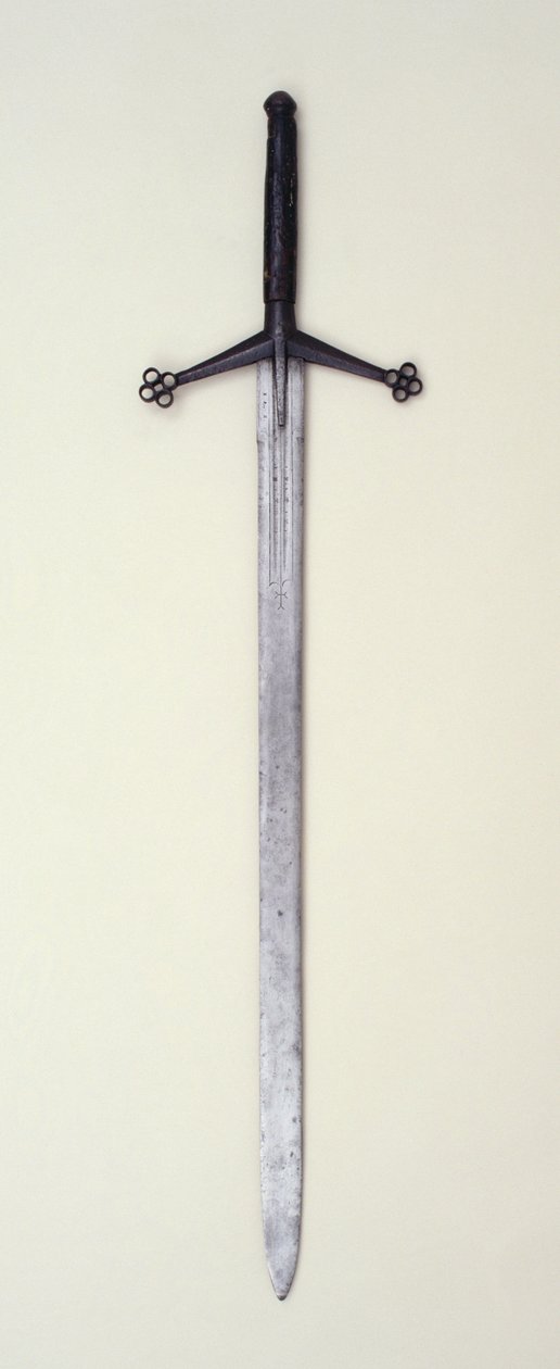 Claymore, ca. 1500-30 (stål) av Scottish School