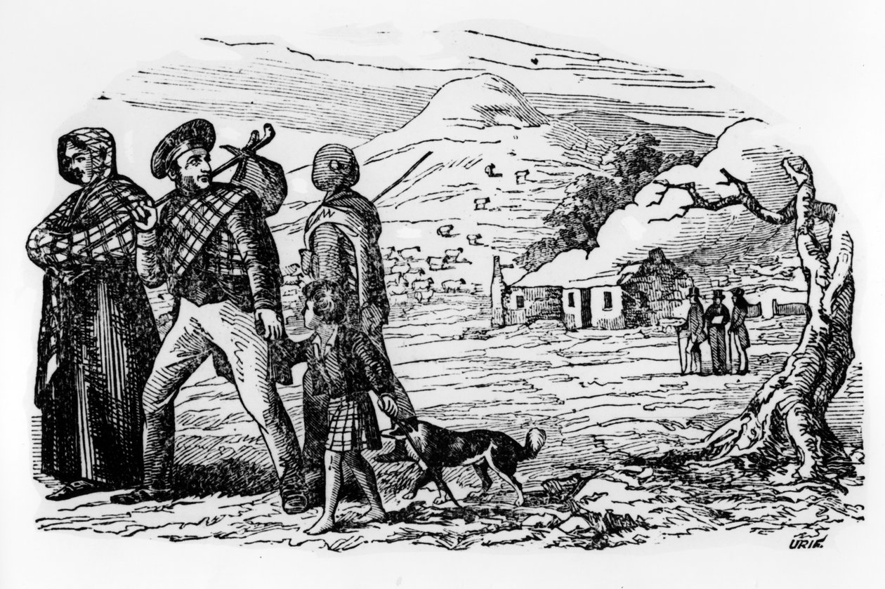 Hjemløse skotter av Scottish School