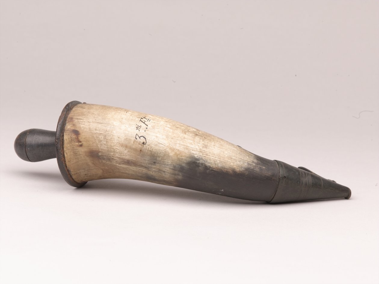 Pulverhorn, 1775 ca av Scottish School