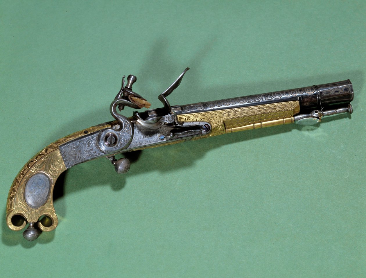 Våpen: flintpistol av Joachim Murat av Scottish School