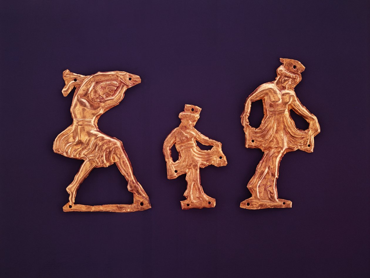 Dansere av gudinnen Demeter (gull) av Scythian