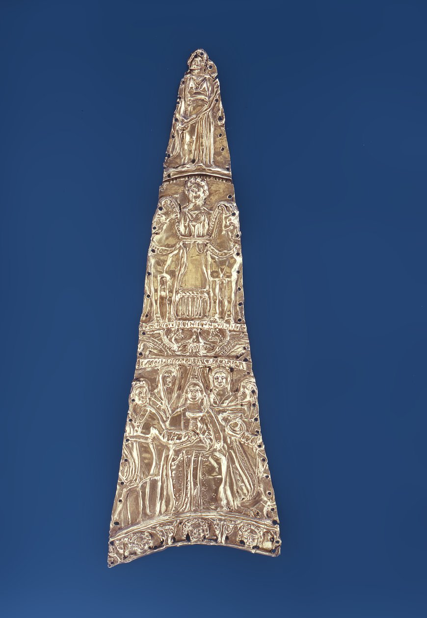 Plakett med gudinne (gull) av Scythian