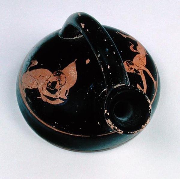 Attisk rødfigur askos, fra grav II ved Nymphaeum på Krim, ca. 430 f.Kr. (keramikk) av Scythian