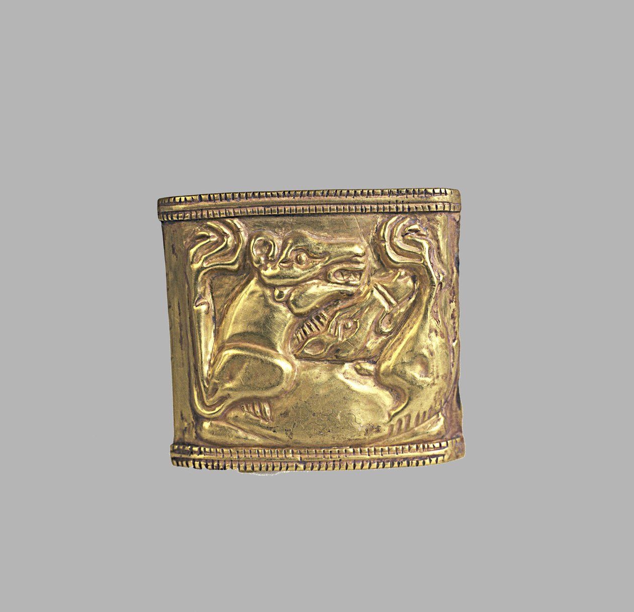 Omslag til sverdskjede, 5. århundre. f.Kr av Scythian