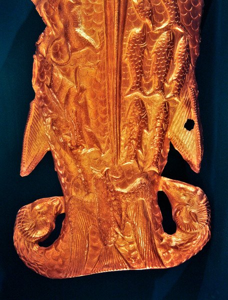 Fiskehale (elektrum) (detalj av 389369) av Scythian