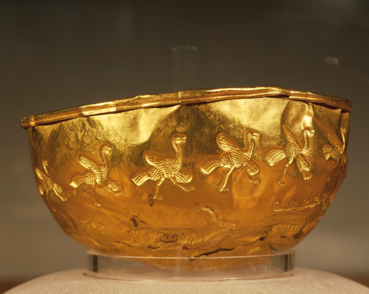 Gullbeger, skytisk (7. århundre f.Kr.) av Scythian