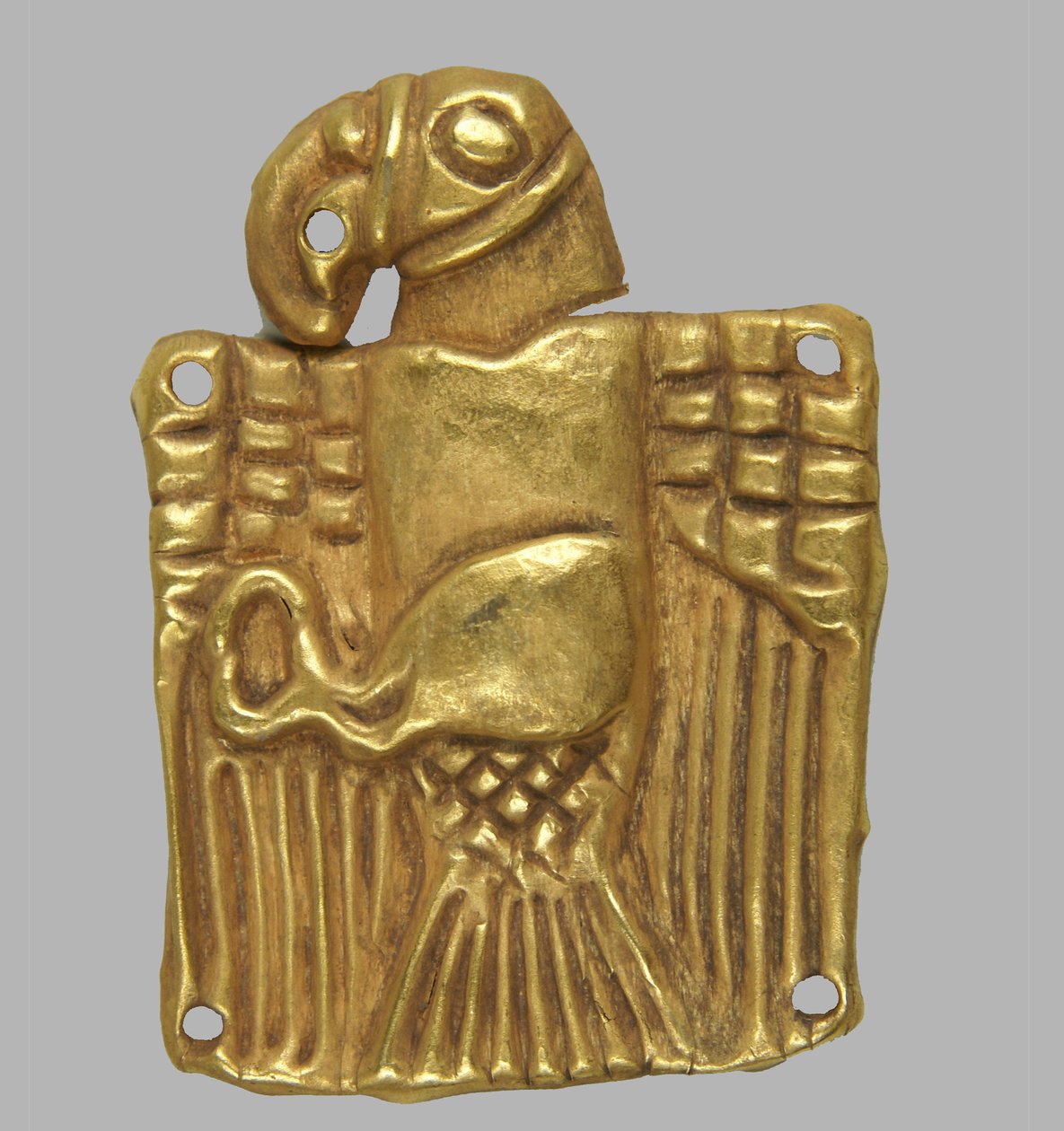 Gullplakett i form av en ørn, 5. århundre. f.Kr av Scythian