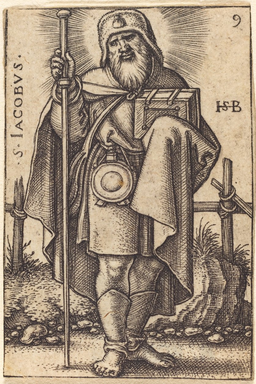 Jacobus den eldre av Sebald Beham