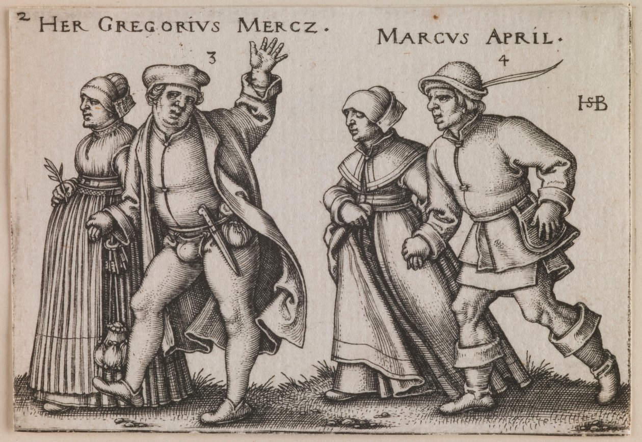 "March and April" fra serien "The Peasants