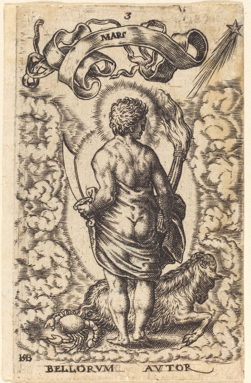Mars av Sebald Beham