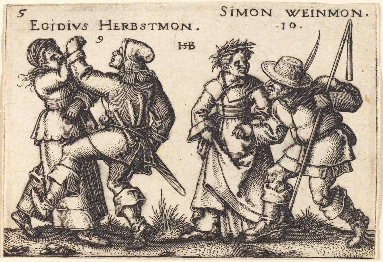 september og oktober av Sebald Beham