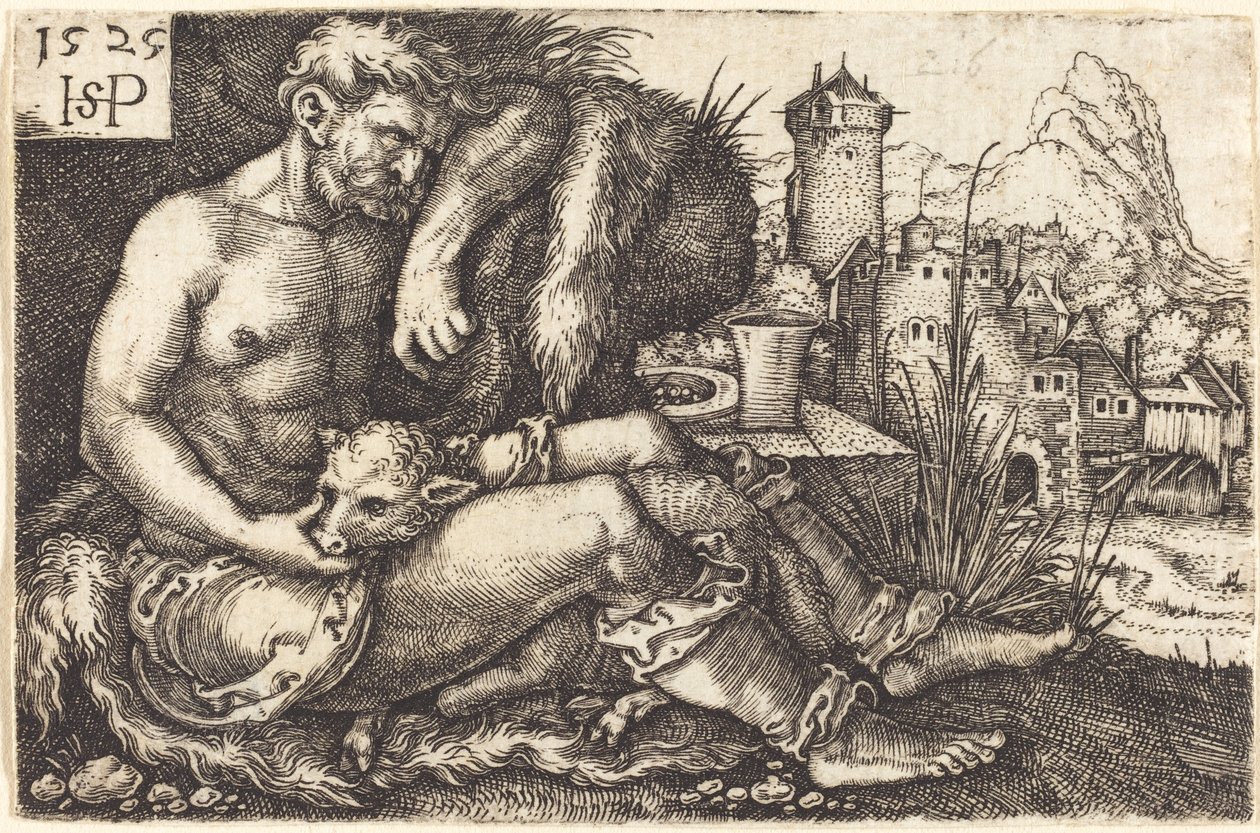 Hyrden av Sebald Beham