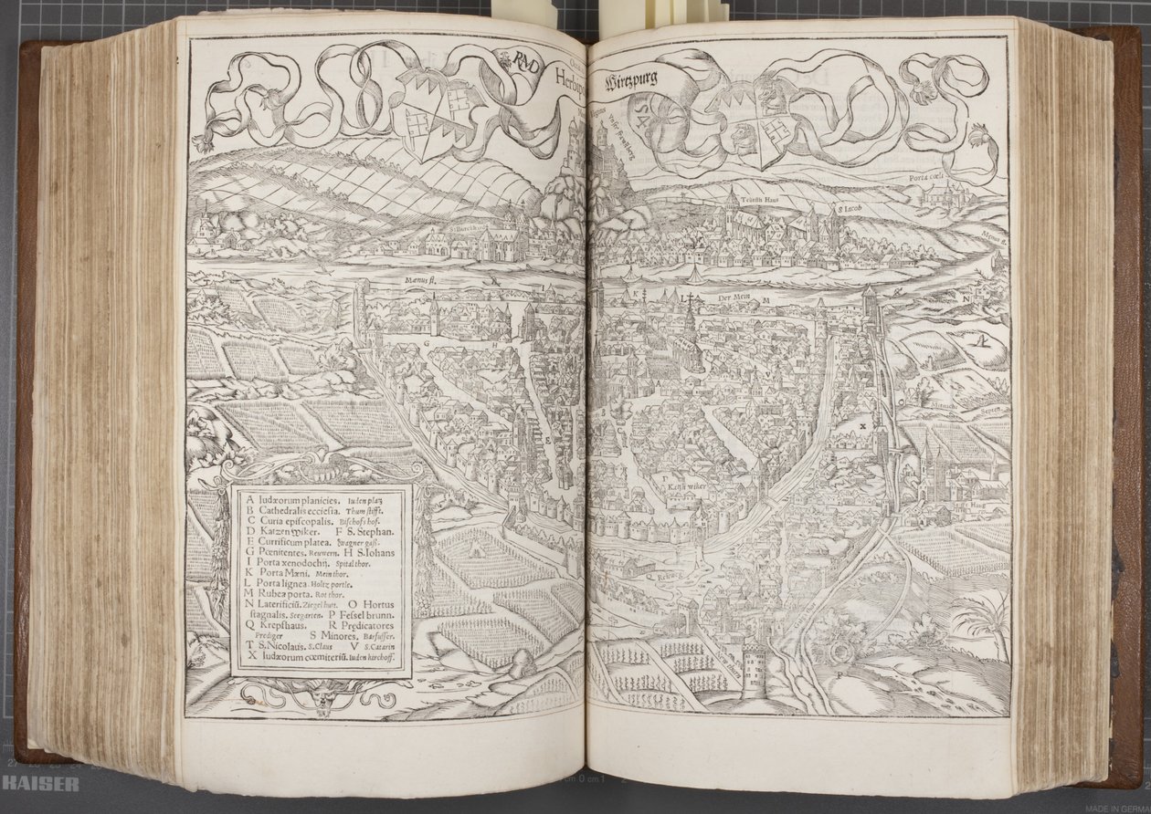Cosmographia, Fol 662-663, 1544 av Sebastian Munster