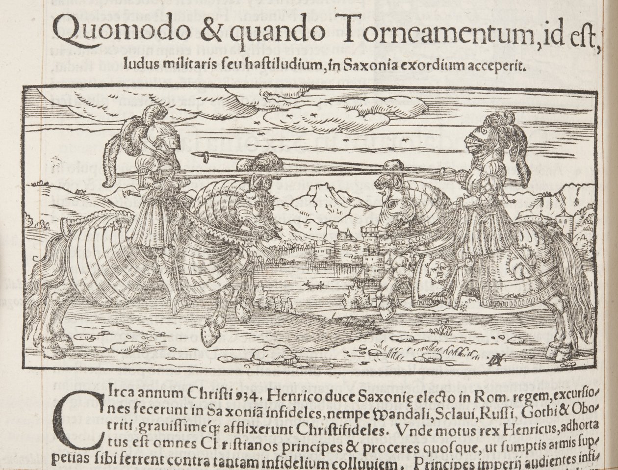 Cosmographia, Fol 744, 1544 av Sebastian Munster