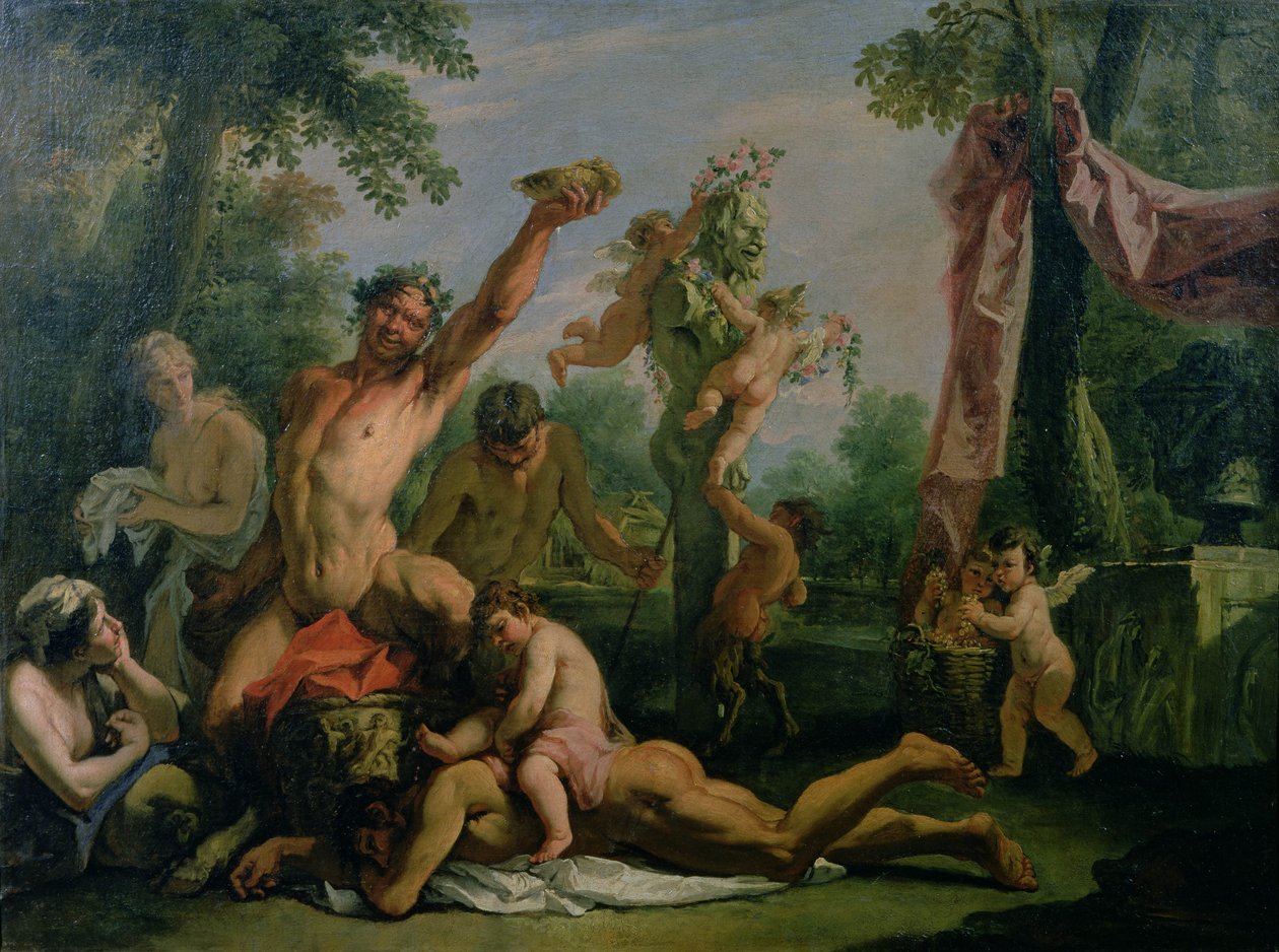 Bacchanalia av Sebastiano Ricci