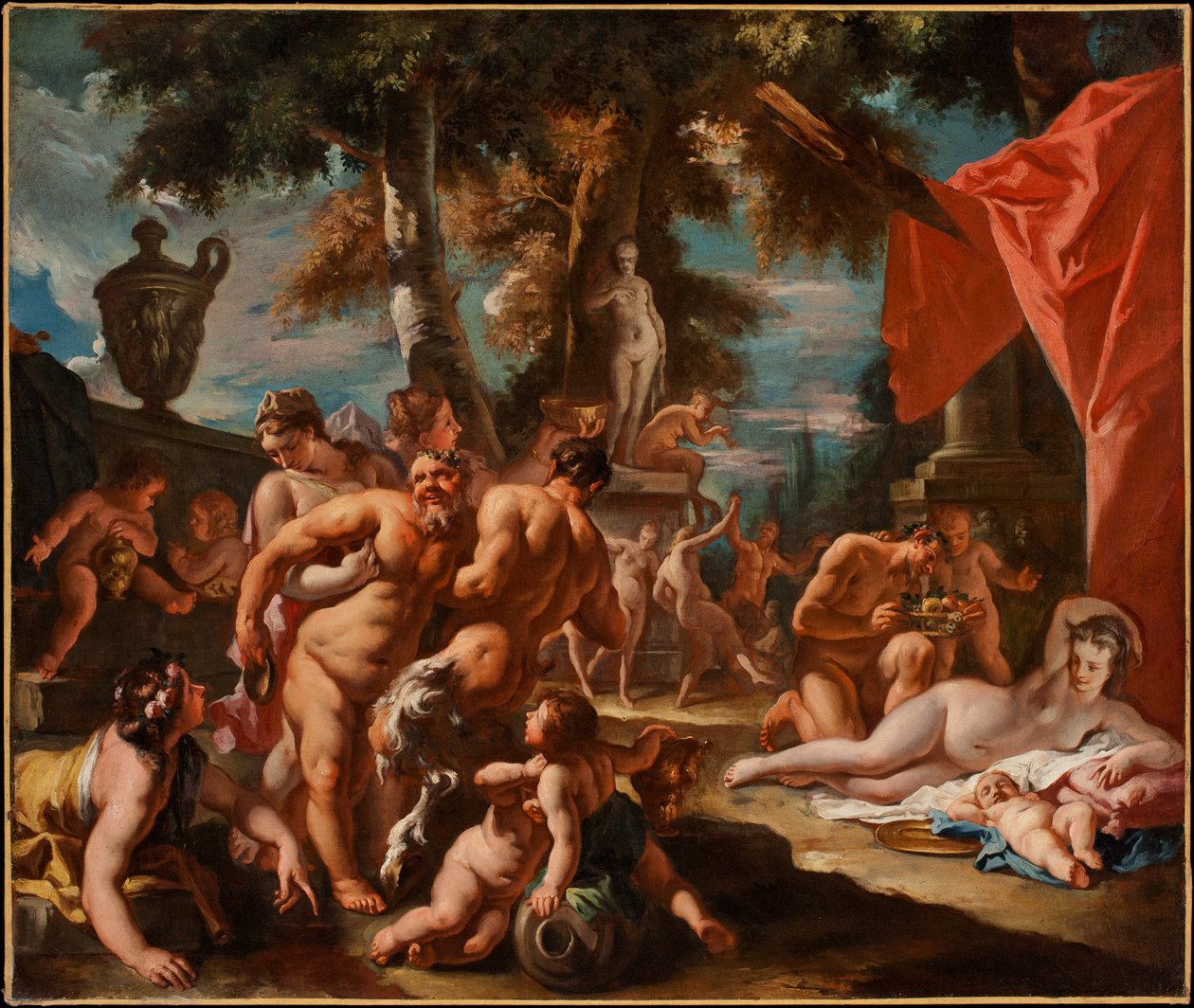 Silenus-festen av Sebastiano Ricci