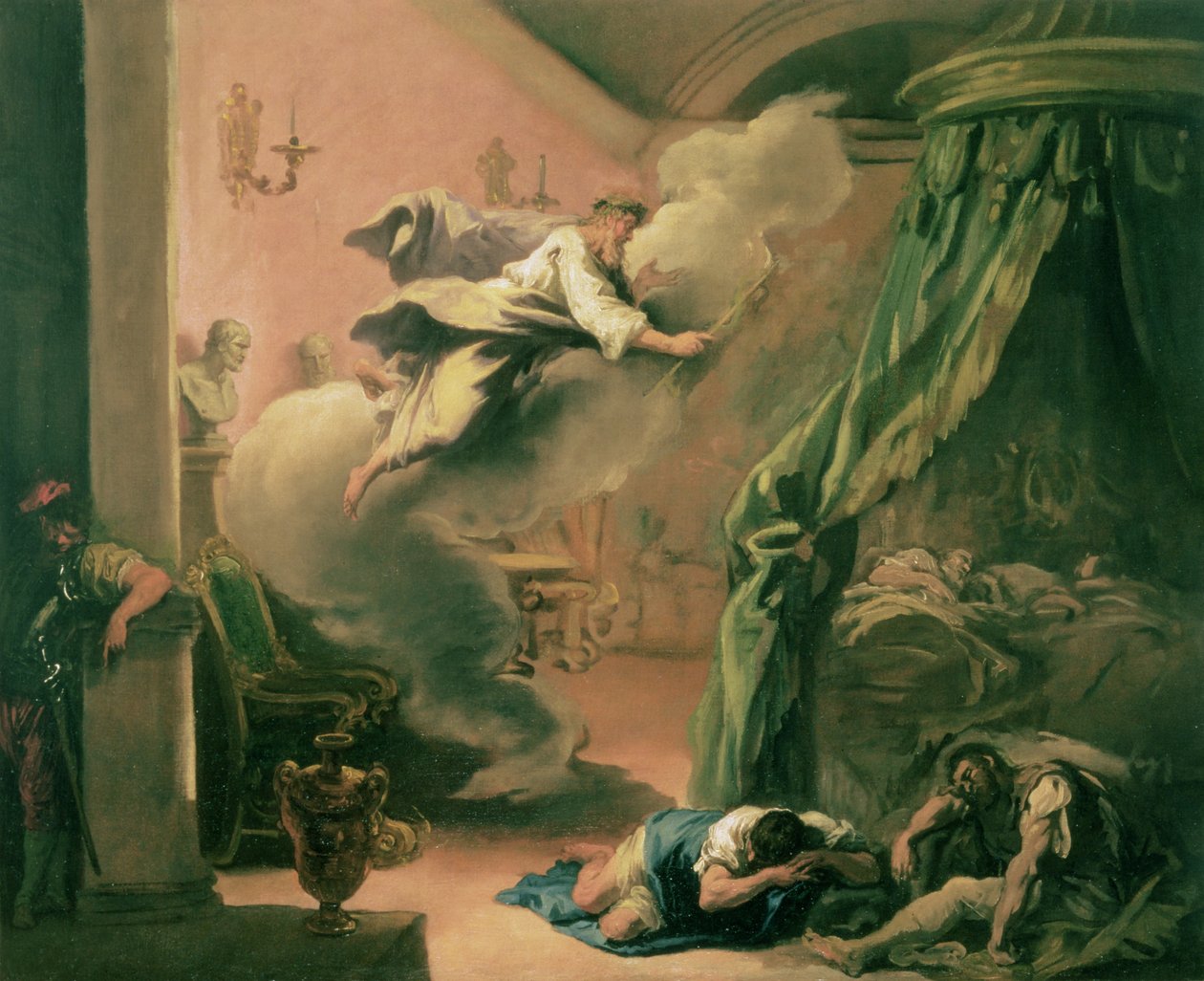 Drømmen om Aesculapius av Sebastiano Ricci