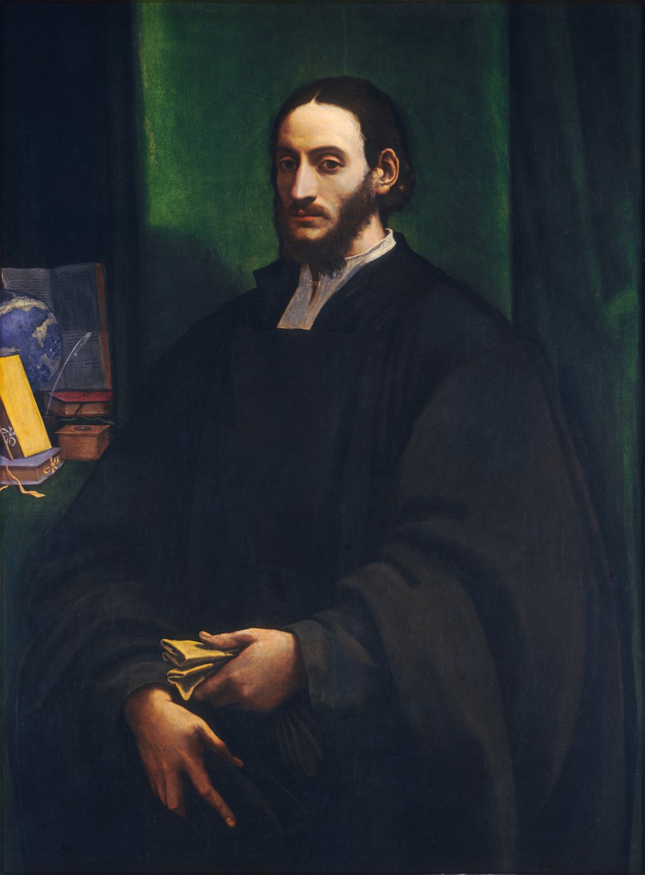 Portrett av en humanist av Sebastiano del Piombo