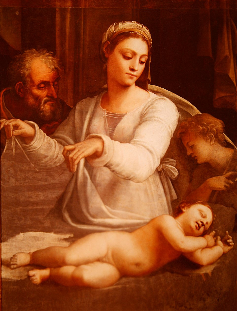 Madonna av sløret, ca. 1533-35 av Sebastiano del Piombo