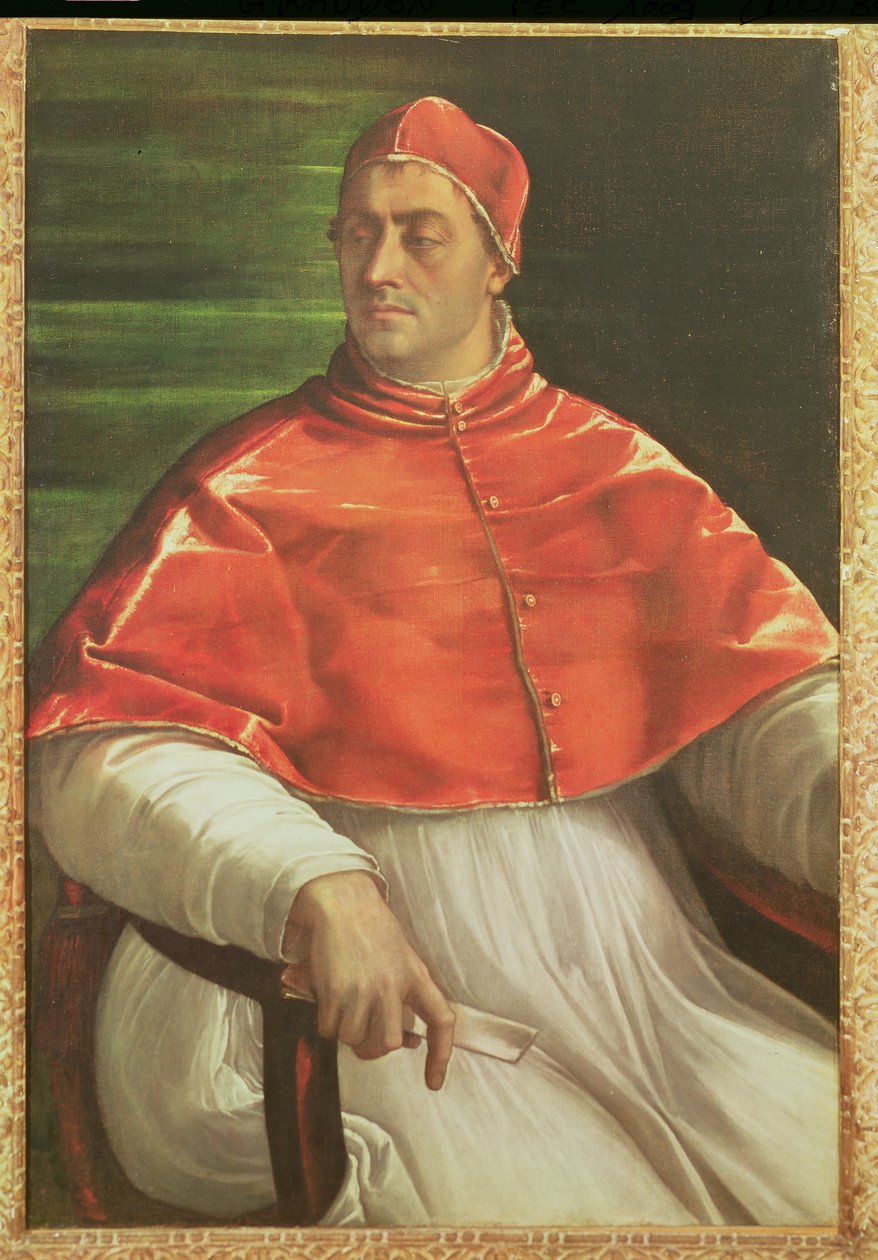 Pave Klemens VII (1478-1534) ca. 1526 av Sebastiano del Piombo