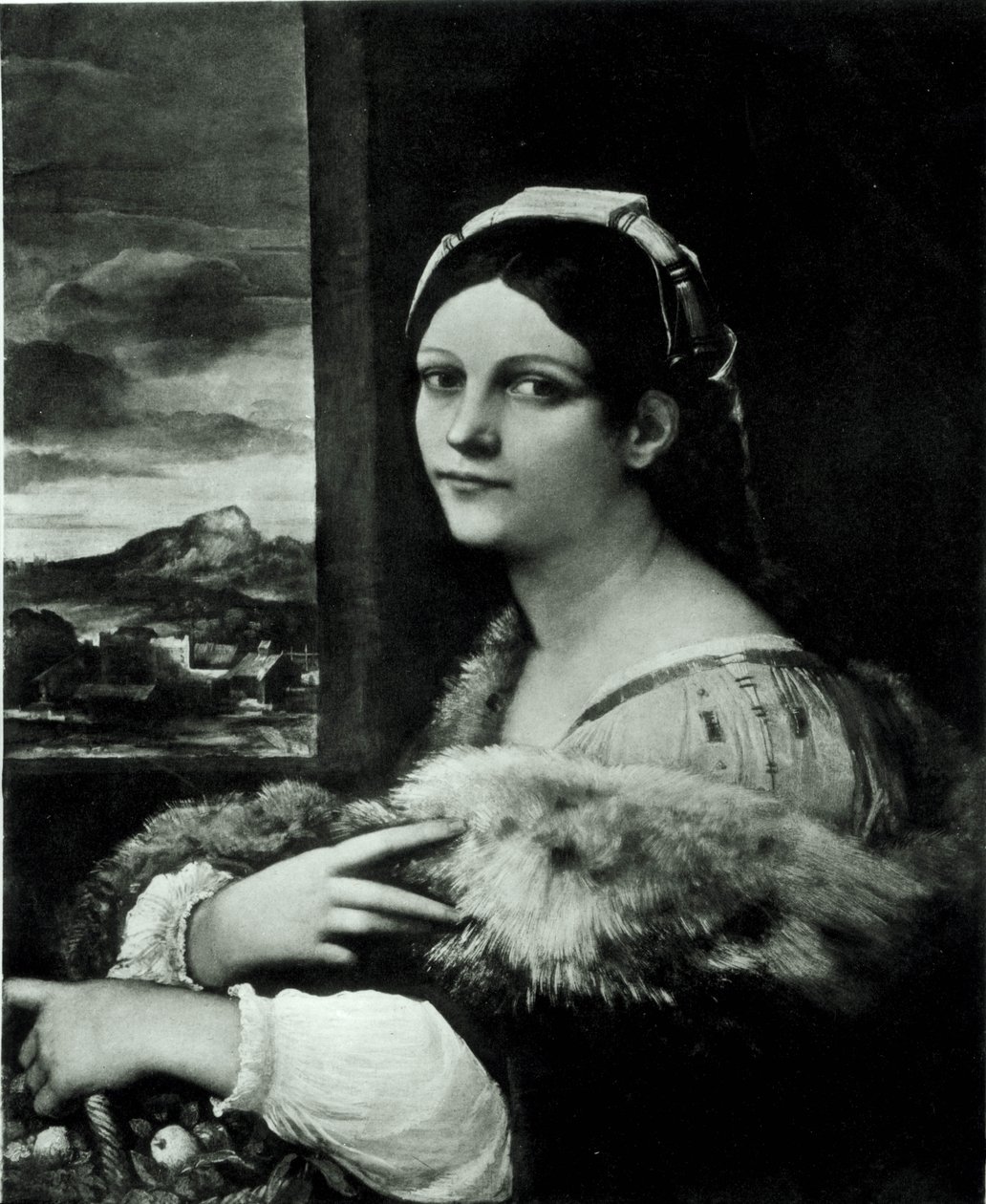Ung jente eller St. Dorothy av Sebastiano del Piombo