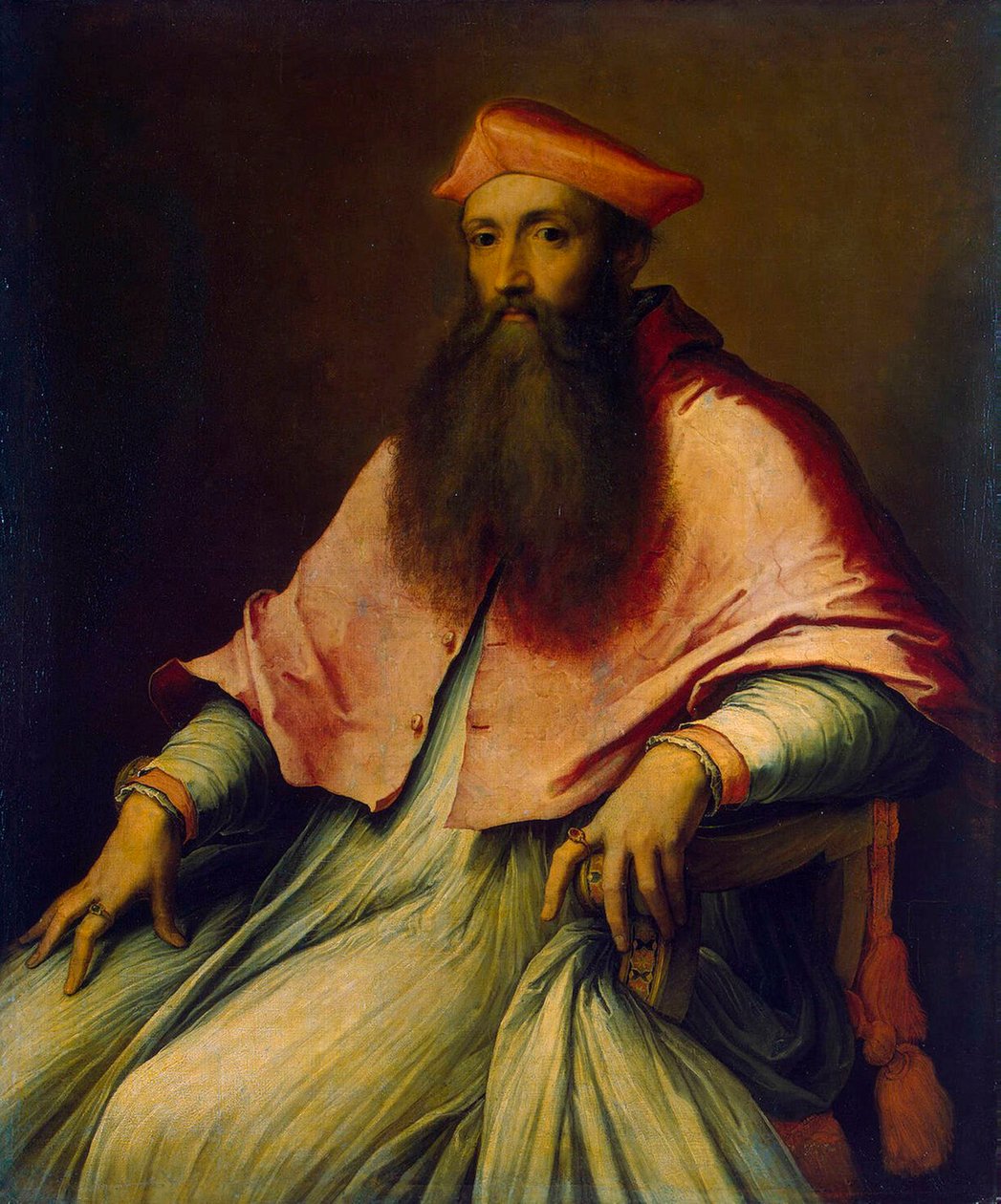 Portrett av kardinal Reginald Pole', 1540-tallet. av Sebastiano Piombo del