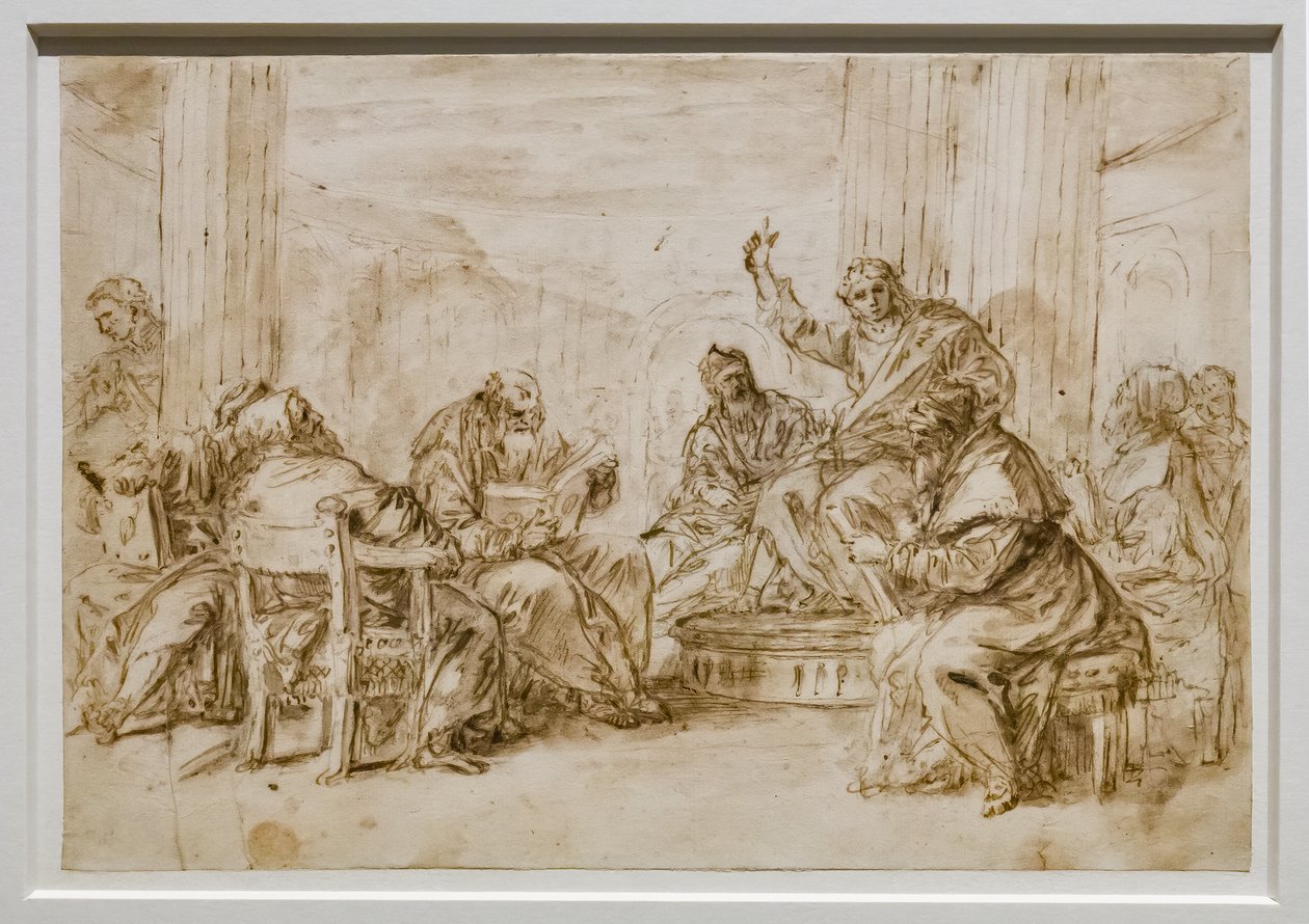 Kristus blant legene av Sebastiano Ricci