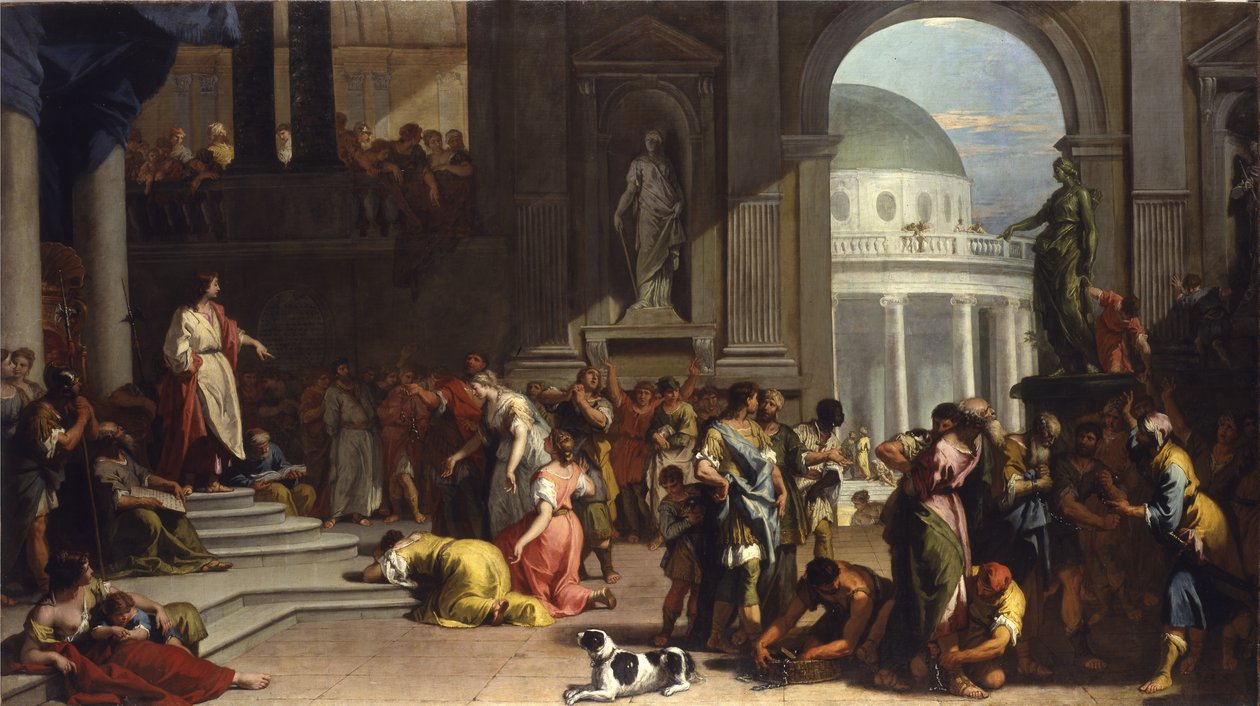 Susanna før Daniel, 1725-26 av Sebastiano Ricci