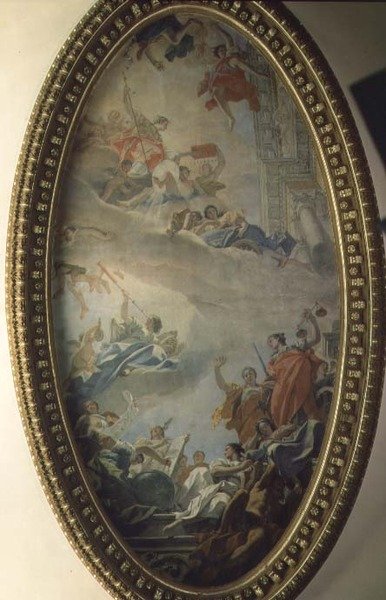 The Glorification of Science (olje på lerret) av Sebastiano Ricci